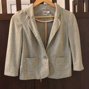 ASOS 3/4 cropped knit blazer